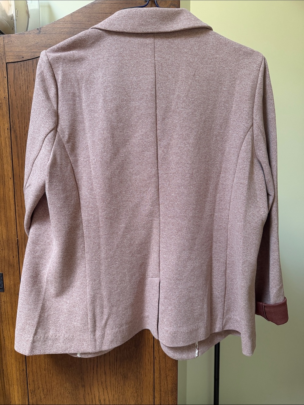 Skies are Blue Celia Textured Knit Blazer. XL - Picture 4 of 8